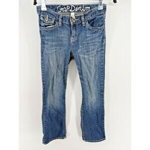 Gap Youth Girls Size 8 Jeans Straight Leg Denim Pants